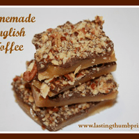 Homemade English Toffee Recipe