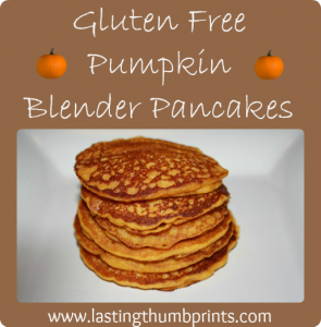 Gluten Free Pumpkin Pancakes