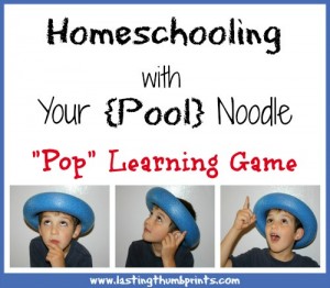 pool noodle learning game