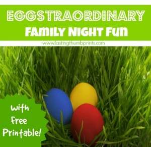 Family Night Fun With Eggs