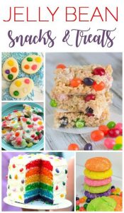 Check out these yummy jelly bean treats that are sure to be a hit! You'll find jelly bean cookies, jelly bean cake, and much more.