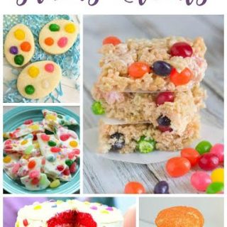 Check out these yummy jelly bean treats that are sure to be a hit! You'll find jelly bean cookies, jelly bean cake, and much more.