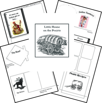 Little House on the Prairie Lapbook