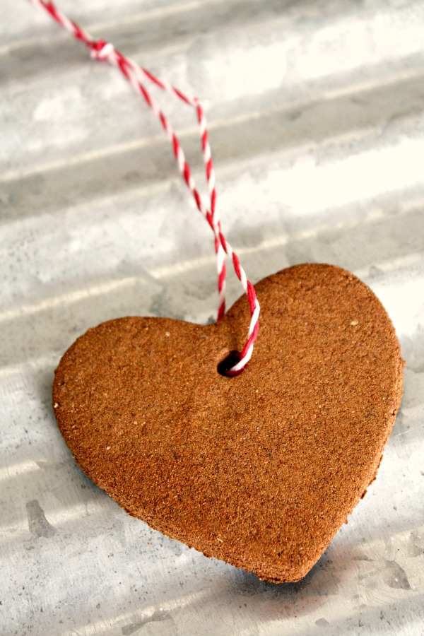 Homemade Applesauce Spice Ornaments